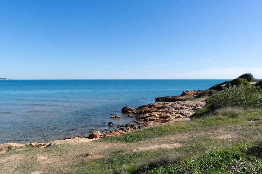 아파트 Privilegiado-Tarragona-50Mplaya-Wifi-Pool-Relax8
