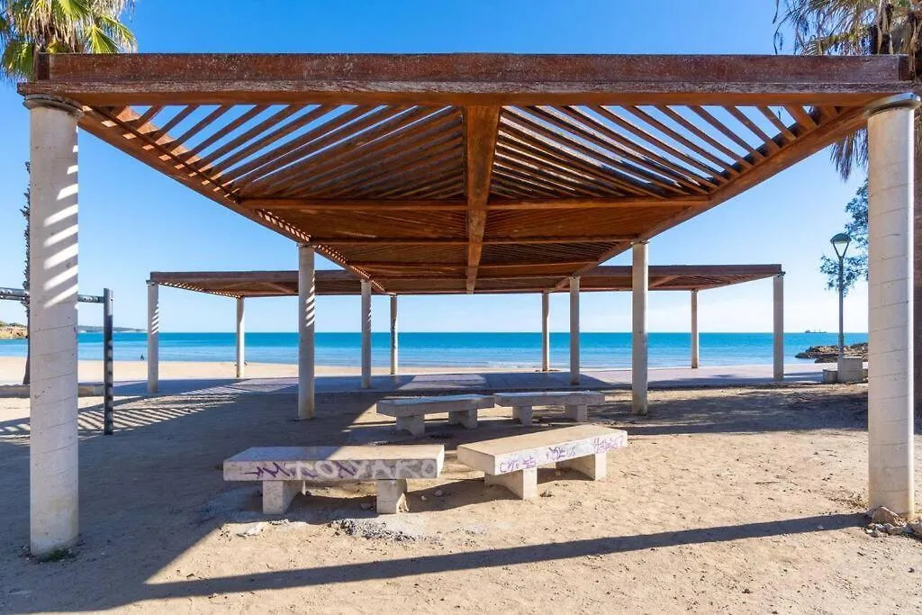 아파트 Privilegiado-Tarragona-50Mplaya-Wifi-Pool-Relax8